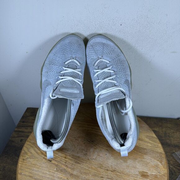 Nike Air Vapormax Flyknit Shoes Mens Size 10 Gray DV1678-002 Running Sneakers